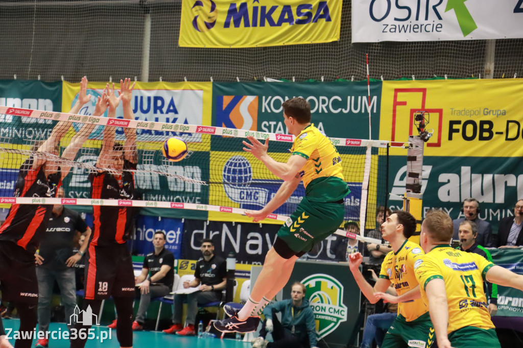 Aluron CMC Warta Zawiercie uległa u siebie Asseco Resovii Rzeszów 1:3