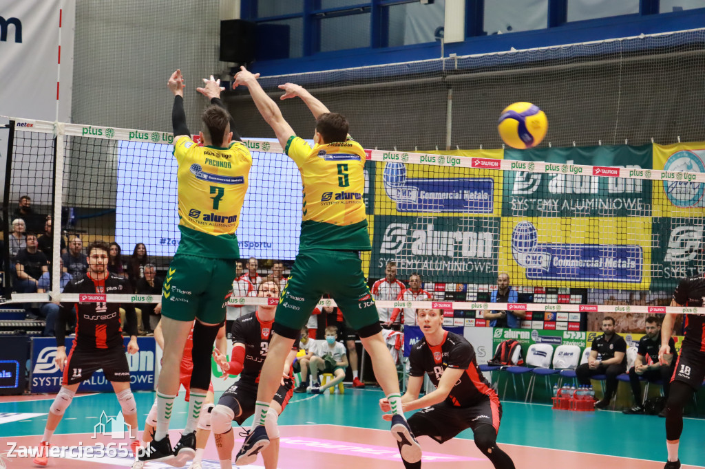 Aluron CMC Warta Zawiercie uległa u siebie Asseco Resovii Rzeszów 1:3