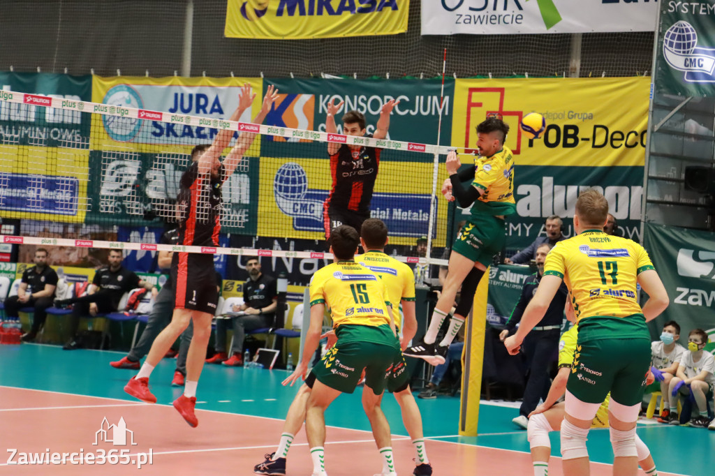 Aluron CMC Warta Zawiercie uległa u siebie Asseco Resovii Rzeszów 1:3