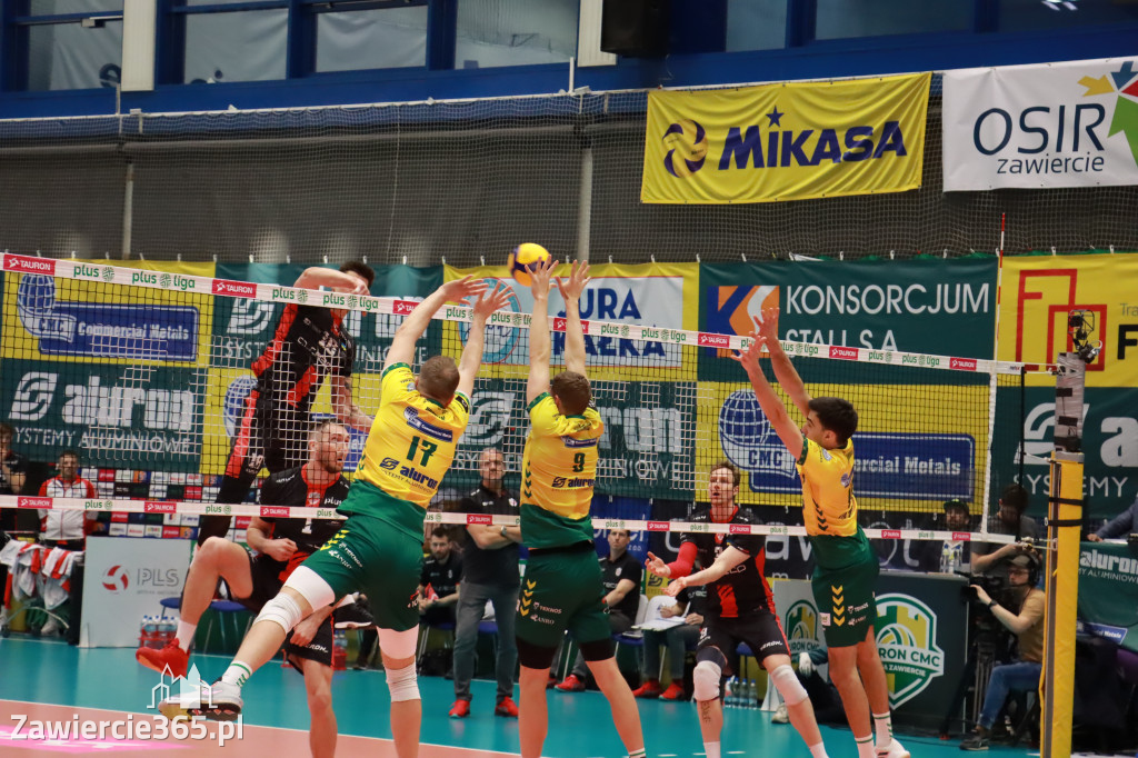 Aluron CMC Warta Zawiercie uległa u siebie Asseco Resovii Rzeszów 1:3