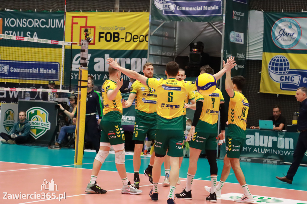 Aluron CMC Warta Zawiercie uległa u siebie Asseco Resovii Rzeszów 1:3