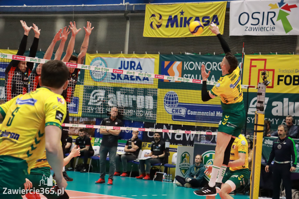 Aluron CMC Warta Zawiercie uległa u siebie Asseco Resovii Rzeszów 1:3