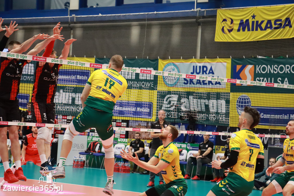 Aluron CMC Warta Zawiercie uległa u siebie Asseco Resovii Rzeszów 1:3