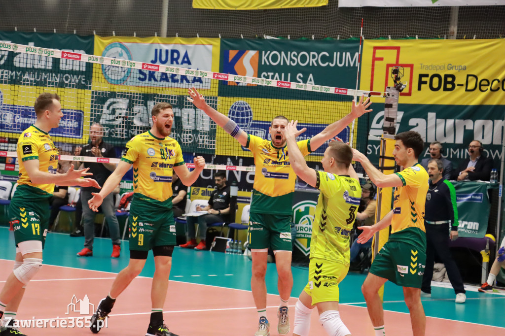 Aluron CMC Warta Zawiercie uległa u siebie Asseco Resovii Rzeszów 1:3
