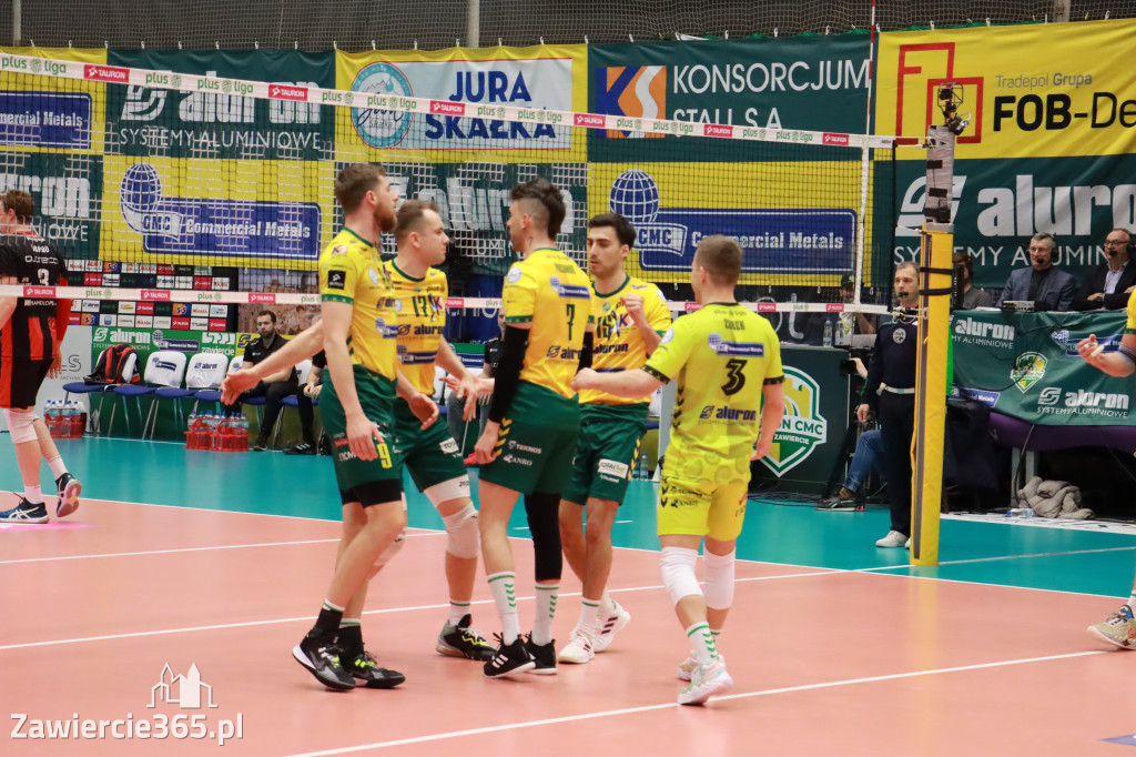 Aluron CMC Warta Zawiercie uległa u siebie Asseco Resovii Rzeszów 1:3
