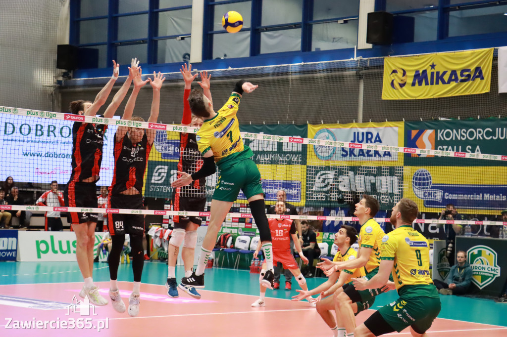 Aluron CMC Warta Zawiercie uległa u siebie Asseco Resovii Rzeszów 1:3