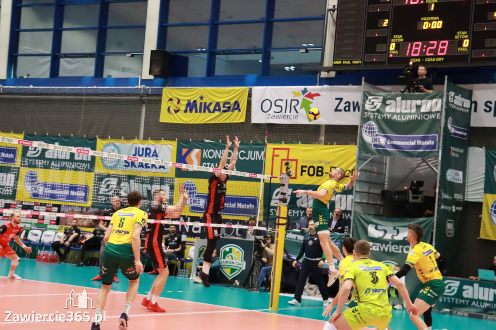 Aluron CMC Warta Zawiercie uległa u siebie Asseco Resovii Rzeszów 1:3
