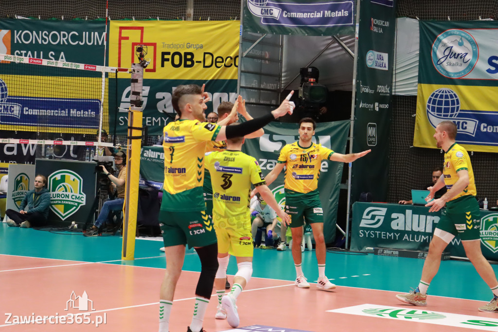 Aluron CMC Warta Zawiercie uległa u siebie Asseco Resovii Rzeszów 1:3