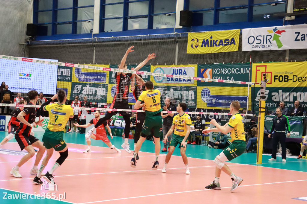 Aluron CMC Warta Zawiercie uległa u siebie Asseco Resovii Rzeszów 1:3