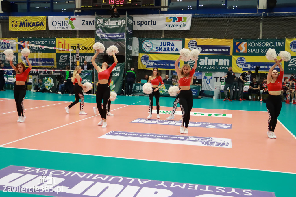 Aluron CMC Warta Zawiercie uległa u siebie Asseco Resovii Rzeszów 1:3