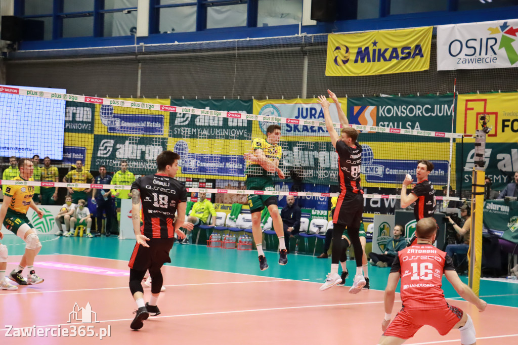Aluron CMC Warta Zawiercie uległa u siebie Asseco Resovii Rzeszów 1:3