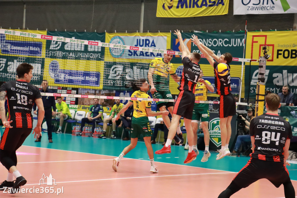 Aluron CMC Warta Zawiercie uległa u siebie Asseco Resovii Rzeszów 1:3