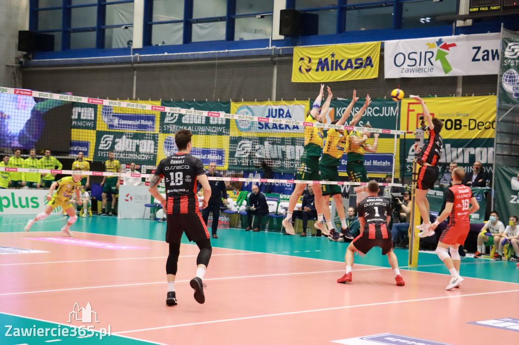 Aluron CMC Warta Zawiercie uległa u siebie Asseco Resovii Rzeszów 1:3