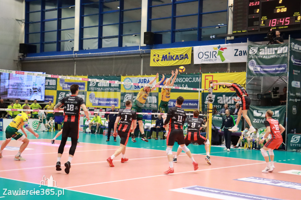 Aluron CMC Warta Zawiercie uległa u siebie Asseco Resovii Rzeszów 1:3