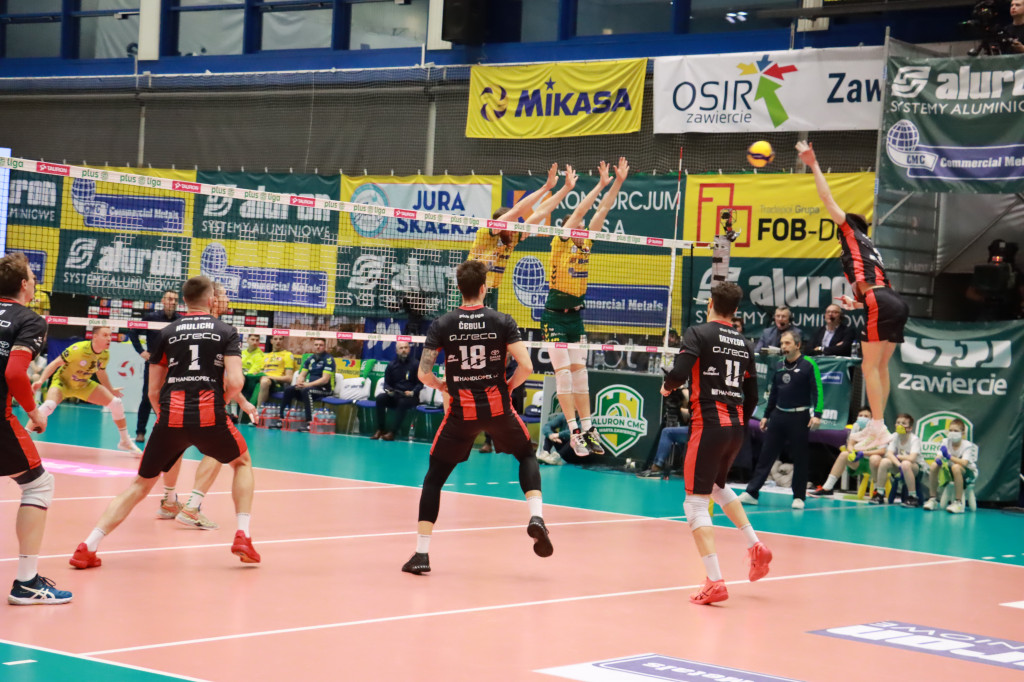 Aluron CMC Warta Zawiercie uległa u siebie Asseco Resovii Rzeszów 1:3