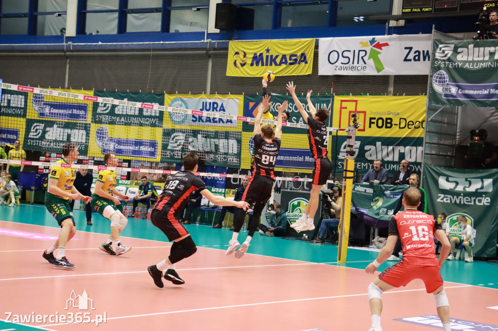 Aluron CMC Warta Zawiercie uległa u siebie Asseco Resovii Rzeszów 1:3