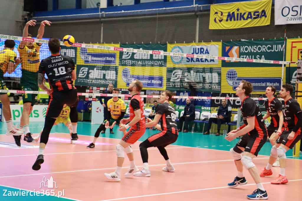 Aluron CMC Warta Zawiercie uległa u siebie Asseco Resovii Rzeszów 1:3
