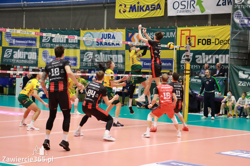 Aluron CMC Warta Zawiercie uległa u siebie Asseco Resovii Rzeszów 1:3