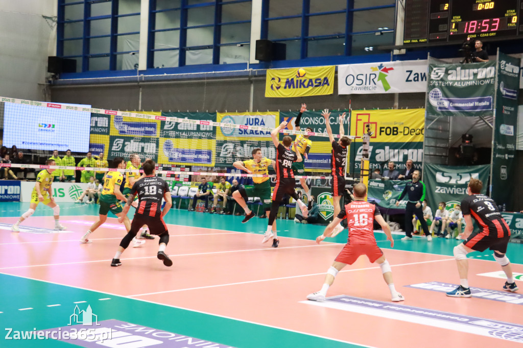 Aluron CMC Warta Zawiercie uległa u siebie Asseco Resovii Rzeszów 1:3