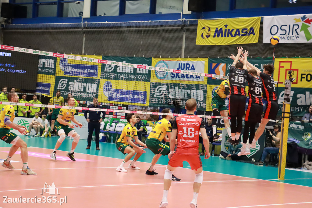 Aluron CMC Warta Zawiercie uległa u siebie Asseco Resovii Rzeszów 1:3