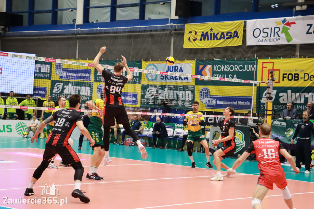 Aluron CMC Warta Zawiercie uległa u siebie Asseco Resovii Rzeszów 1:3