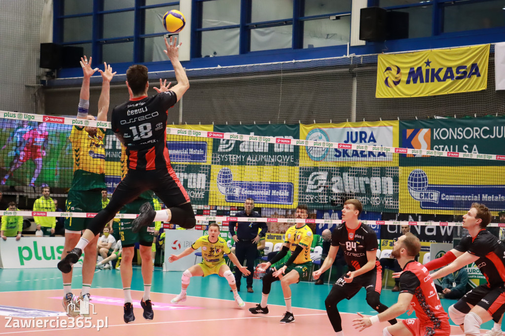 Aluron CMC Warta Zawiercie uległa u siebie Asseco Resovii Rzeszów 1:3