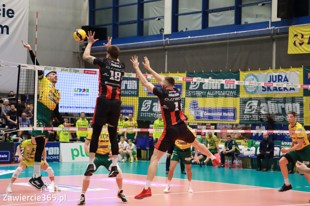 Aluron CMC Warta Zawiercie uległa u siebie Asseco Resovii Rzeszów 1:3