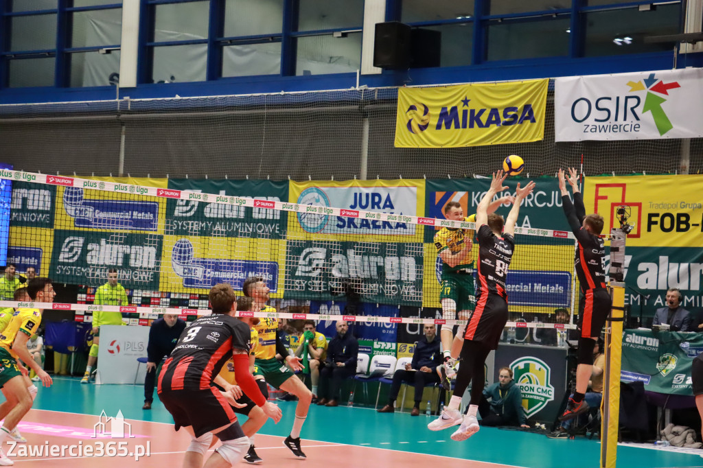 Aluron CMC Warta Zawiercie uległa u siebie Asseco Resovii Rzeszów 1:3