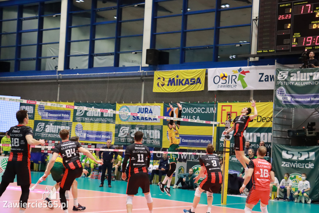 Aluron CMC Warta Zawiercie uległa u siebie Asseco Resovii Rzeszów 1:3