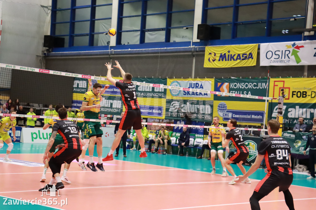 Aluron CMC Warta Zawiercie uległa u siebie Asseco Resovii Rzeszów 1:3