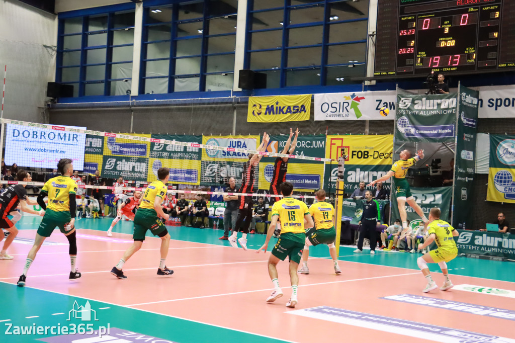 Aluron CMC Warta Zawiercie uległa u siebie Asseco Resovii Rzeszów 1:3