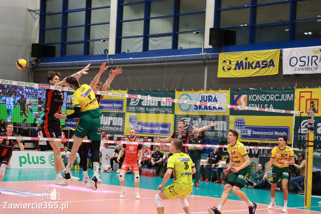 Aluron CMC Warta Zawiercie uległa u siebie Asseco Resovii Rzeszów 1:3