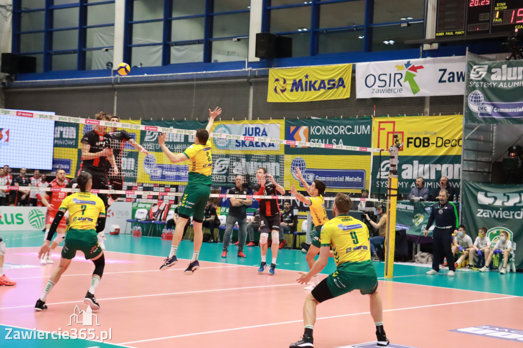 Aluron CMC Warta Zawiercie uległa u siebie Asseco Resovii Rzeszów 1:3