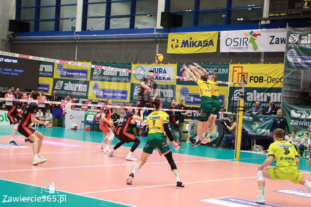 Aluron CMC Warta Zawiercie uległa u siebie Asseco Resovii Rzeszów 1:3