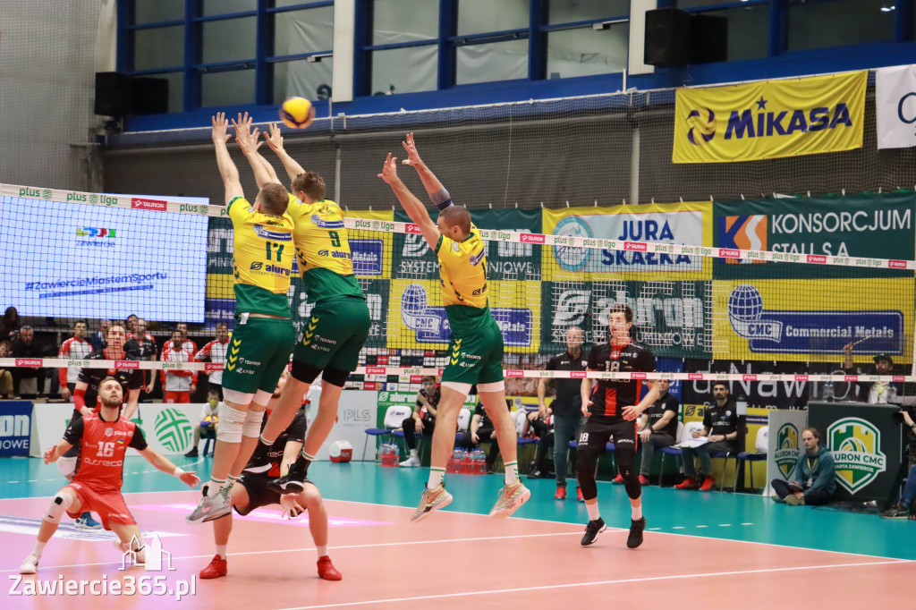 Aluron CMC Warta Zawiercie uległa u siebie Asseco Resovii Rzeszów 1:3