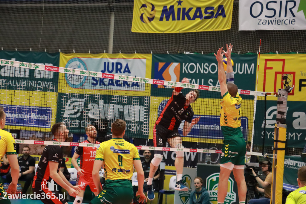 Aluron CMC Warta Zawiercie uległa u siebie Asseco Resovii Rzeszów 1:3