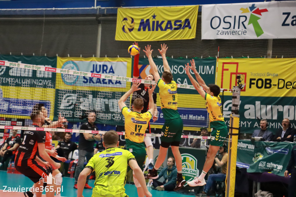 Aluron CMC Warta Zawiercie uległa u siebie Asseco Resovii Rzeszów 1:3