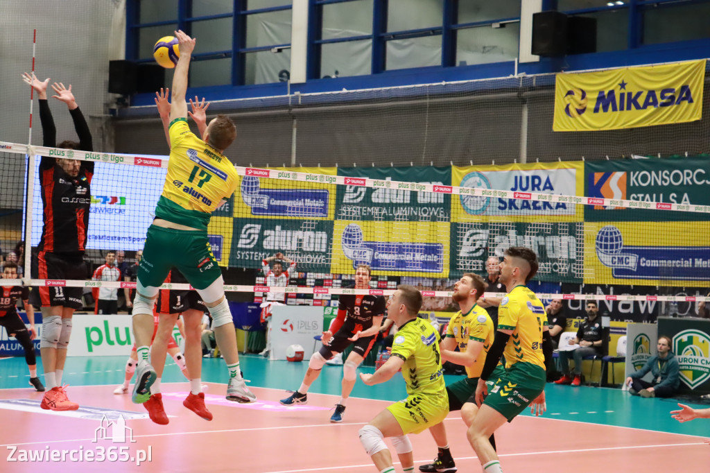Aluron CMC Warta Zawiercie uległa u siebie Asseco Resovii Rzeszów 1:3