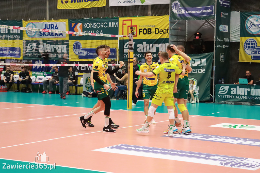 Aluron CMC Warta Zawiercie uległa u siebie Asseco Resovii Rzeszów 1:3