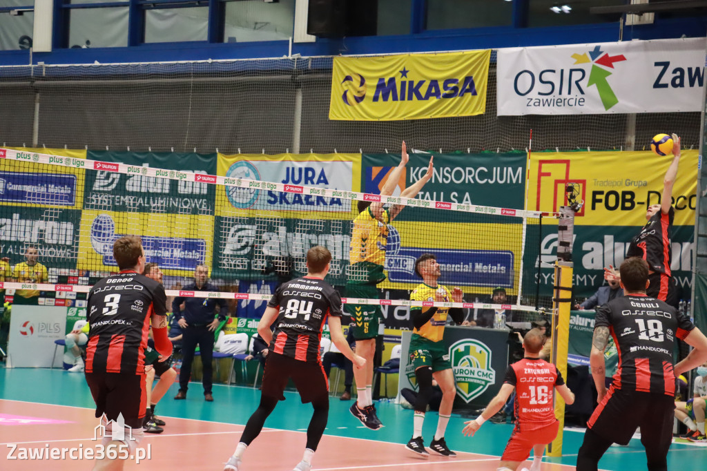 Aluron CMC Warta Zawiercie uległa u siebie Asseco Resovii Rzeszów 1:3