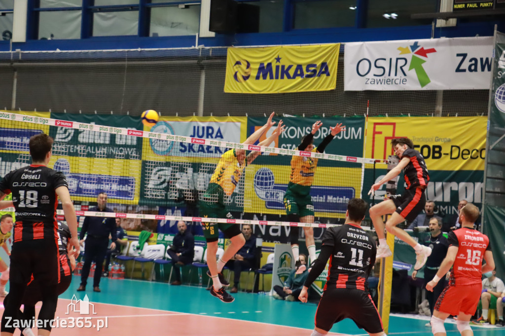 Aluron CMC Warta Zawiercie uległa u siebie Asseco Resovii Rzeszów 1:3