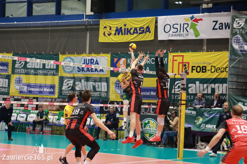 Aluron CMC Warta Zawiercie uległa u siebie Asseco Resovii Rzeszów 1:3
