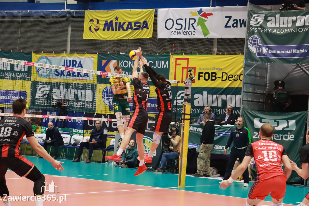 Aluron CMC Warta Zawiercie uległa u siebie Asseco Resovii Rzeszów 1:3