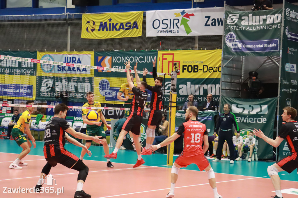 Aluron CMC Warta Zawiercie uległa u siebie Asseco Resovii Rzeszów 1:3