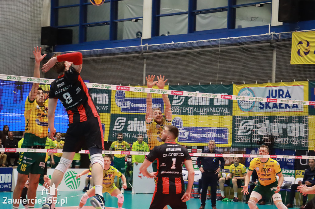 Aluron CMC Warta Zawiercie uległa u siebie Asseco Resovii Rzeszów 1:3