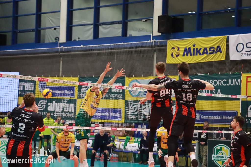 Aluron CMC Warta Zawiercie uległa u siebie Asseco Resovii Rzeszów 1:3
