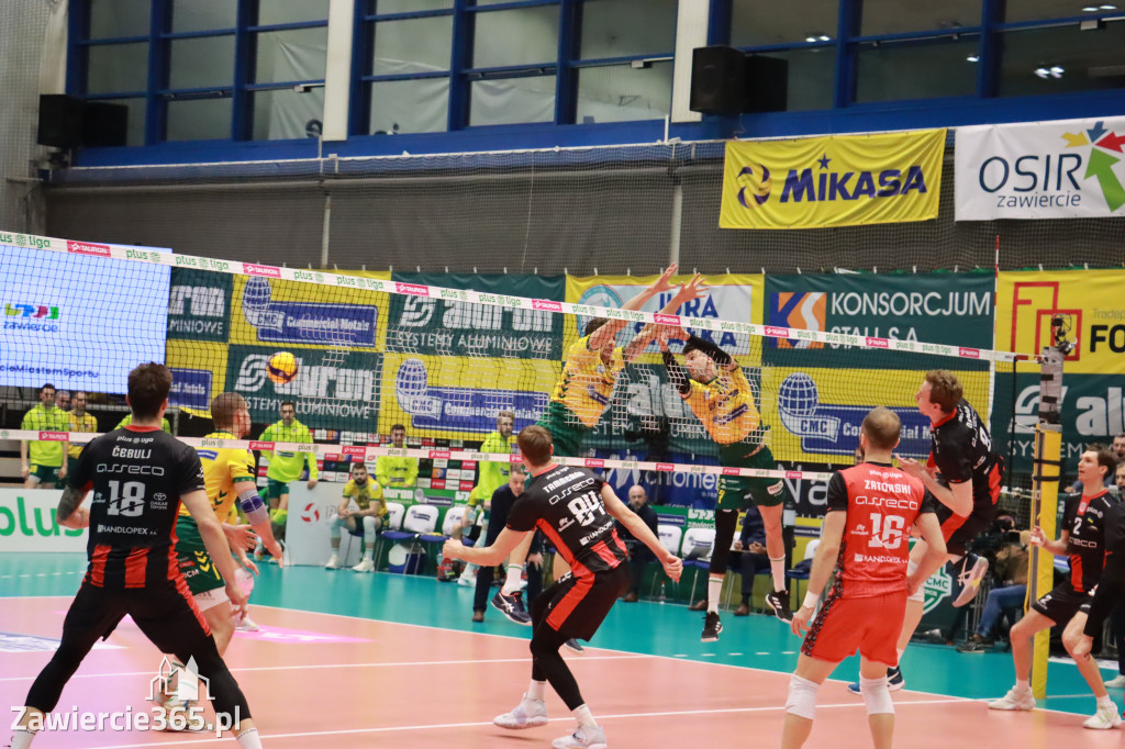 Aluron CMC Warta Zawiercie uległa u siebie Asseco Resovii Rzeszów 1:3