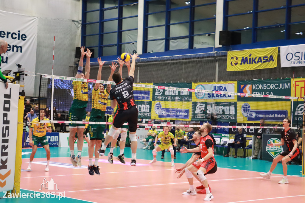 Aluron CMC Warta Zawiercie uległa u siebie Asseco Resovii Rzeszów 1:3