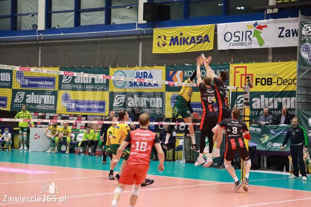 Aluron CMC Warta Zawiercie uległa u siebie Asseco Resovii Rzeszów 1:3