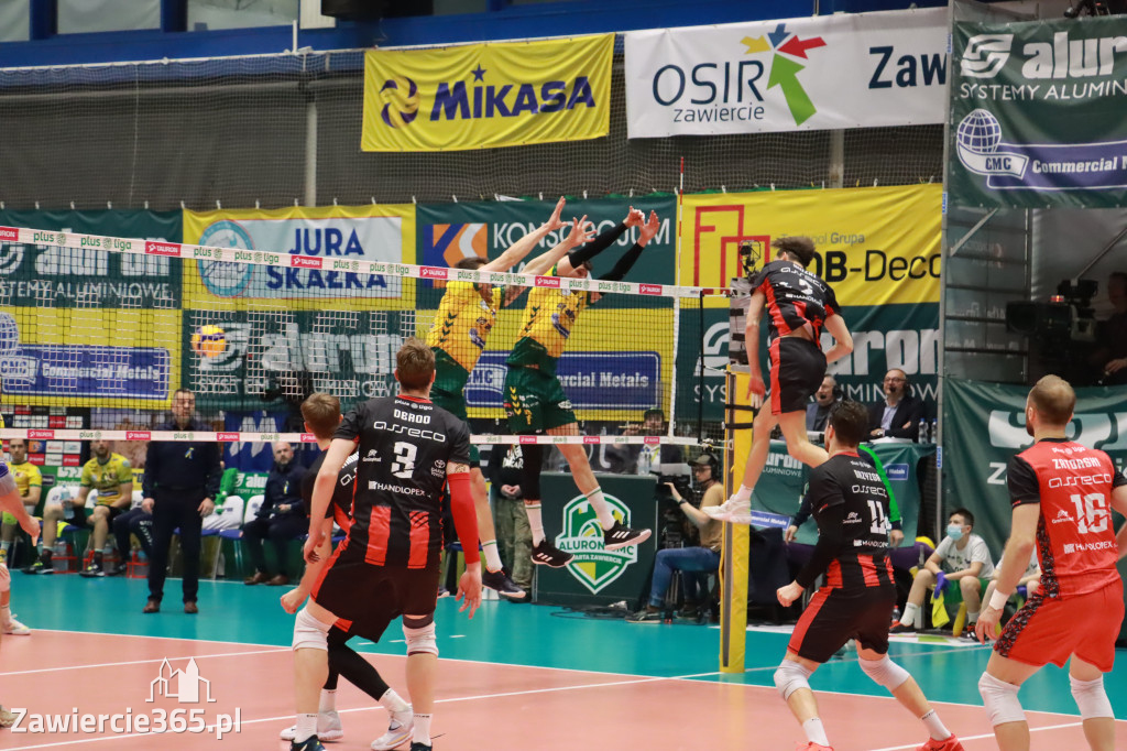 Aluron CMC Warta Zawiercie uległa u siebie Asseco Resovii Rzeszów 1:3